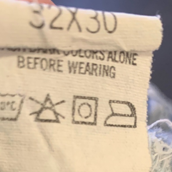 Gap vintage Jeans 32x30 ripped butt distressed - Picture 6 of 6